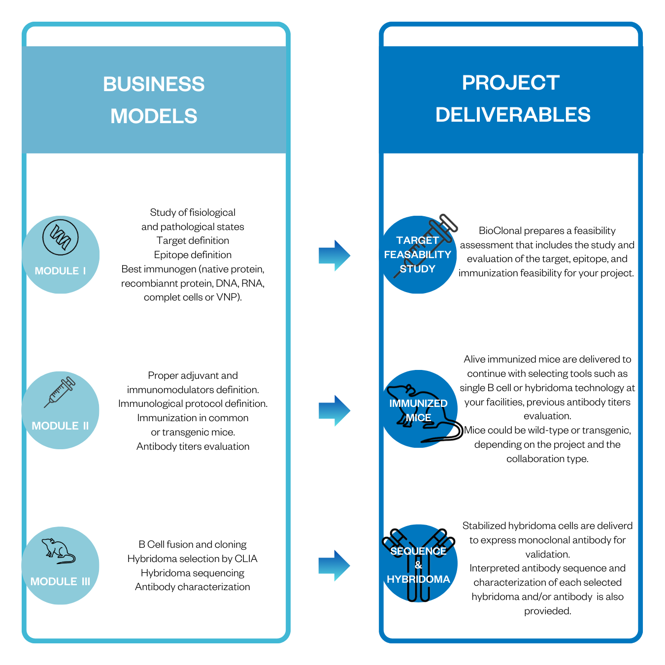 BioClonal Business Model and Project Deliverables